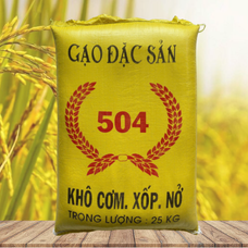 gạo 504 nở xốp
