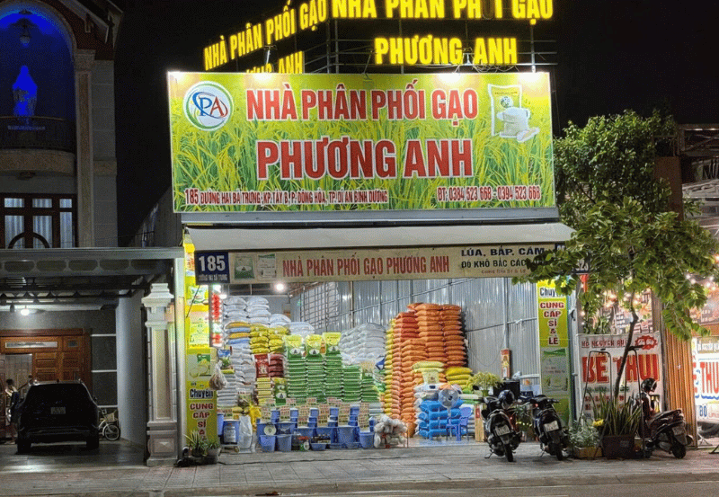 Kho cung cấp gạo suất ăn công nghiệp